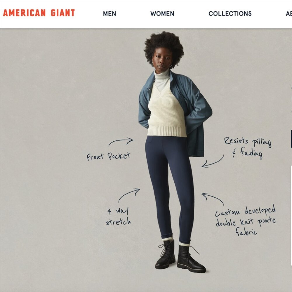 American Giant No BS Pant -Size 10